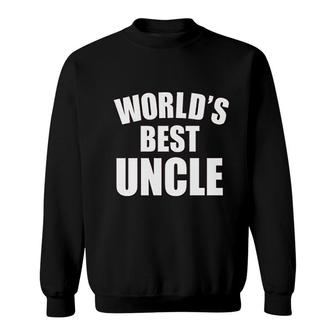 World Best Uncle Sweatshirt | Mazezy