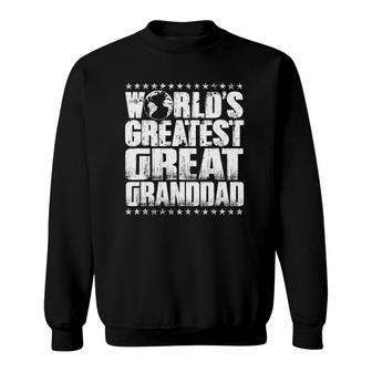 World's Greatest Great Granddad - Award Gift Tee Sweatshirt | Mazezy
