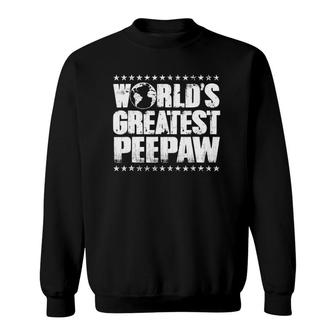 World's Greatest Peepaw - Best Ever Award Gift Sweatshirt | Mazezy AU