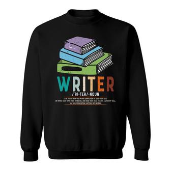 Writer Definition Pilot Professional Job Definition Sweatshirt - Thegiftio UK