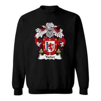 Yanez Coat Of Arms Family Crest Sweatshirt | Mazezy UK