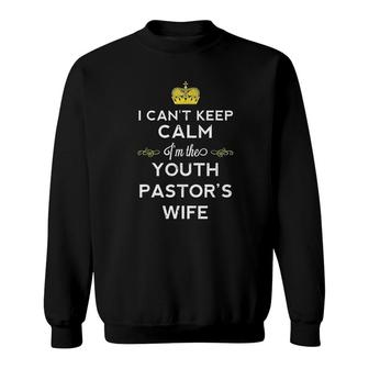 Youth Pastor Wife Pastor Wife Appreciation Sweatshirt | Mazezy