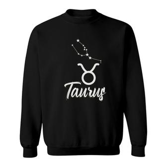 Zodiac Sign Taurus Sweatshirt | Mazezy