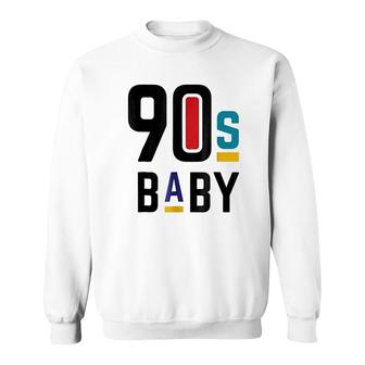 90s Baby Born In The 90s 90s Sweatshirt | Mazezy