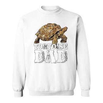 African Spurred Dad Sulcata Tortoise Sweatshirt | Mazezy