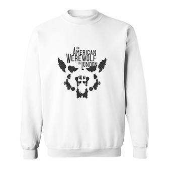 An American Wolf In London Graphic Sweatshirt | Mazezy