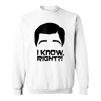 Archer I Know Right Archer Hairline Sweatshirt | Mazezy