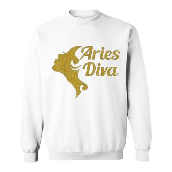 Aries Diva Sweatshirt | Mazezy