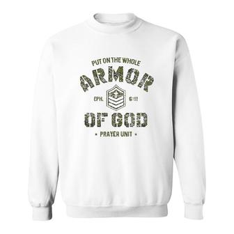 Armor Of God Sweatshirt | Mazezy