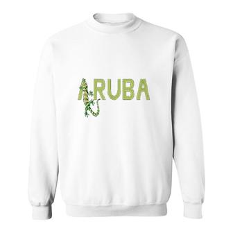 Aruba Lizard Sweatshirt | Mazezy