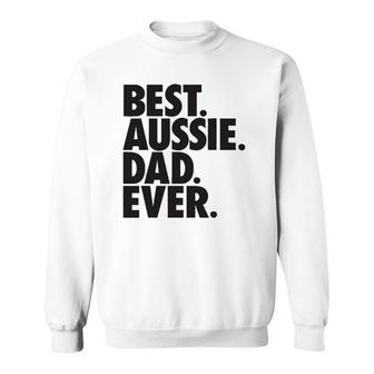 Aussie Dad - Australian Shepherd Dog Dad Gift Sweatshirt | Mazezy