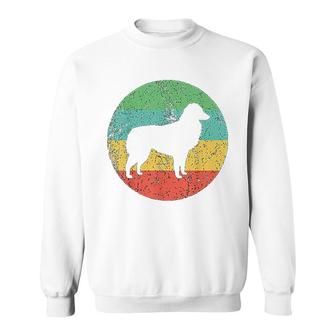 Australian Shepherd Vintage Retro Aussie Dog Sweatshirt - Thegiftio UK