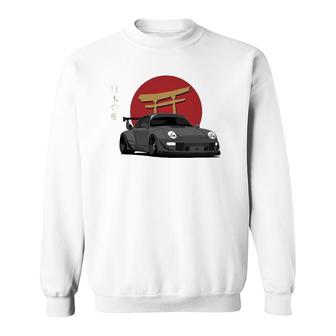 Automotive Retro German Jdm Tuning Wear Vintage Race Car Sweatshirt | Mazezy