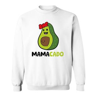 Avocado Mama Avocado Mom Mamacado Avocado Sweatshirt | Mazezy