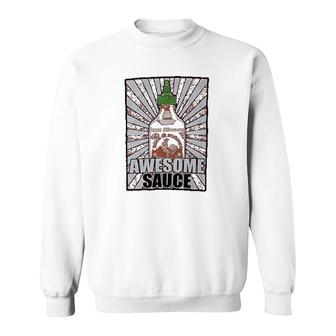 Awesome Sauce Hot Chilli Sauce Sweatshirt | Mazezy
