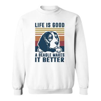 Beagle Gifts For Men Women Beagle Dog Mom Dad Beagle Sweatshirt | Mazezy DE