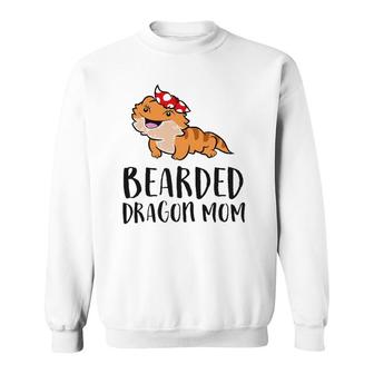 Bearded Dragon Mom Love Bearded Dragons Sweatshirt | Mazezy