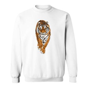 Bengal Tiger Lover Animal Lover Gift Sweatshirt | Mazezy