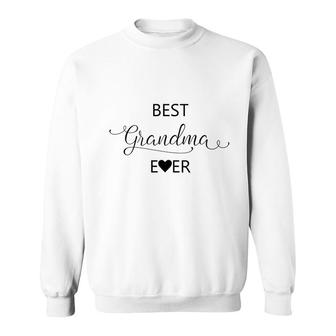 Best Grandma Ever Sweatshirt | Mazezy
