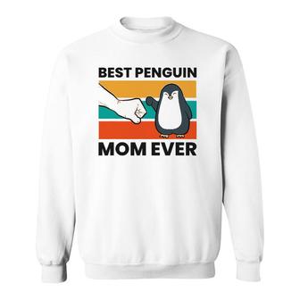 Best Penguin Mom Ever Penguin Mom Sweatshirt | Mazezy