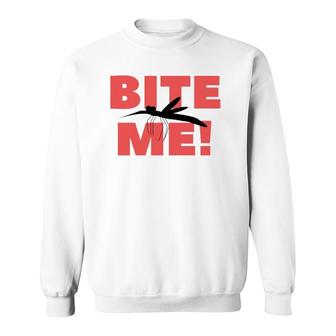 Bite Me Mosquito Insect Sweatshirt | Mazezy