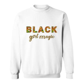 Black Girl Magic Graphic Colorful Sweatshirt | Mazezy