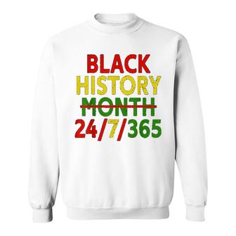 Black History Month African Melanin Black Gift Sweatshirt - Thegiftio UK
