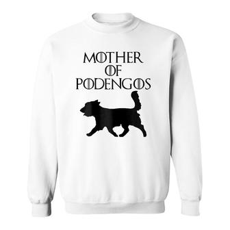 Black Mother Of Portuguese Podengo Pequenos E010728 Ver2 Sweatshirt | Mazezy