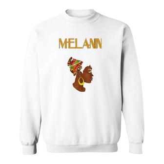 Black Pride Melanin Afro Queen Sweatshirt