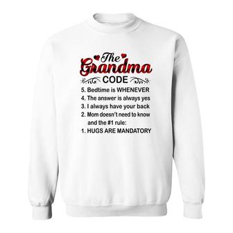 Buffalo The Grandma Code Sweatshirt | Mazezy