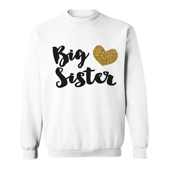Bump And Beyond Designs Big Sister Pregnancy Announcement Sweatshirt - Thegiftio UK