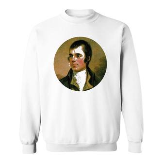 Burns Night Scottish Poet Gift Sweatshirt | Mazezy