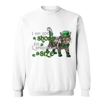 Cat Leprechaun Size Sweatshirt | Mazezy