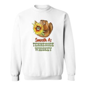 Cowgirl Smooth As Tennessee Whiskey Sweatshirt | Mazezy