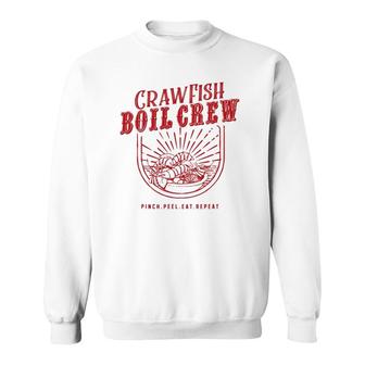 Crawfish Boil Crew Fun Festival Gift Sweatshirt | Mazezy