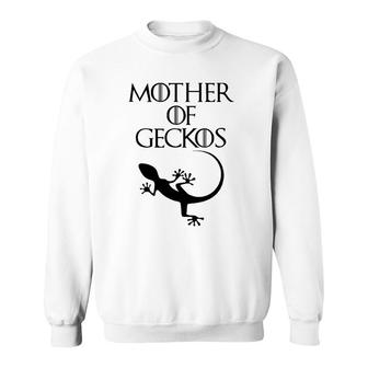 Cute & Unique Black Mother Of Gecko Sweatshirt | Mazezy