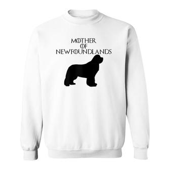 Cute & Unique Black Mother Of Newfoundlands E010706 Ver2 Sweatshirt | Mazezy