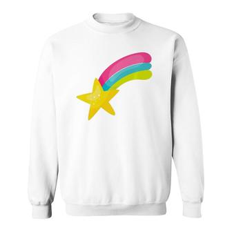 Cute & Unique Rainbow Star & Gift Sweatshirt | Mazezy