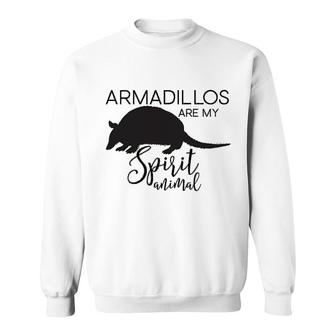 Cute Funny Unique Armadillo Lover Gift Sweatshirt | Mazezy