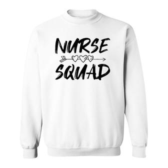 Cute Nurse Squad, Funny Nurse Asserories For Women & Men Sweatshirt | Mazezy