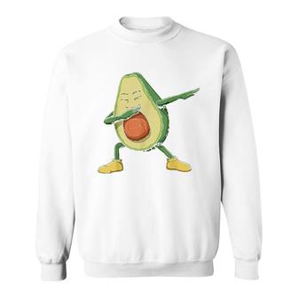 Dabbing Avocado Funny Sweatshirt | Mazezy