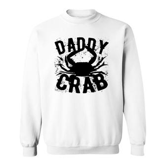 Dad Father's Day Funny Gift - Daddy Crab Sweatshirt | Mazezy AU
