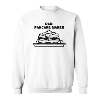 Dad The Pancake Maker Funny Father's Day Gift Tee Sweatshirt | Mazezy