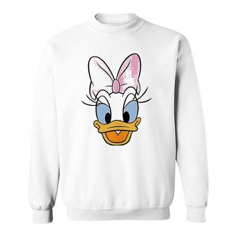 Daisy Duck Big Face Sweatshirt | Mazezy