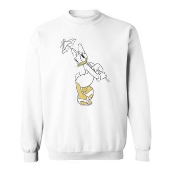 Daisy Duck Summertime Sweatshirt | Mazezy
