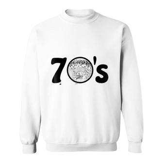 Disco I Love 70S Ball Retro Music Vintage Sweatshirt - Thegiftio UK