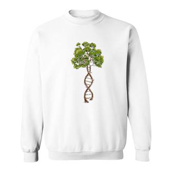 Dna Tree Of Life Science Genetics Biology Environment Lover Sweatshirt - Thegiftio UK