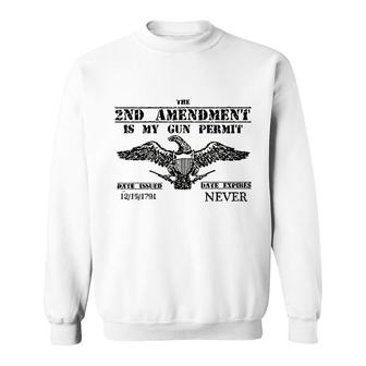 Eagle 2nd Amendment Sweatshirt | Mazezy