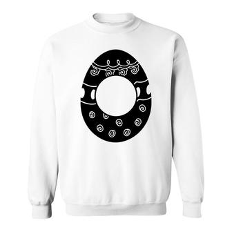 Easter Egg Monogram Bundle Great Easter Sweatshirt | Mazezy