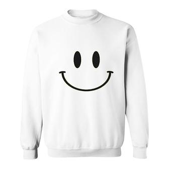 Emoticon Smile Face Sweatshirt | Mazezy